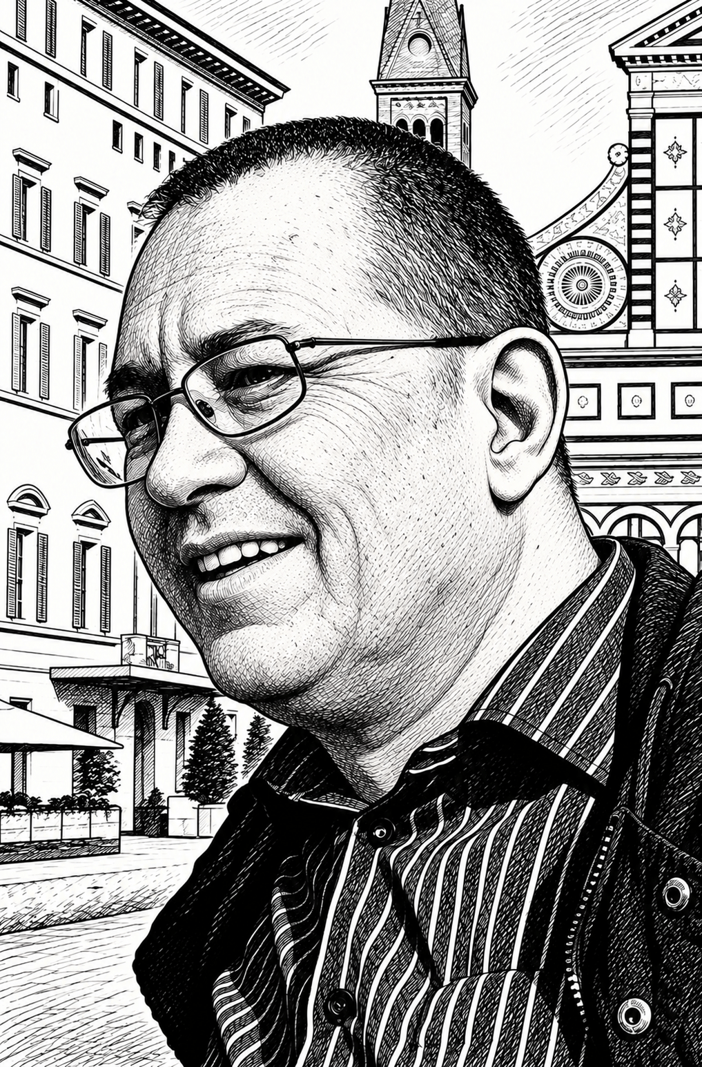 Ritratto dell'architetto Daniele Calugi